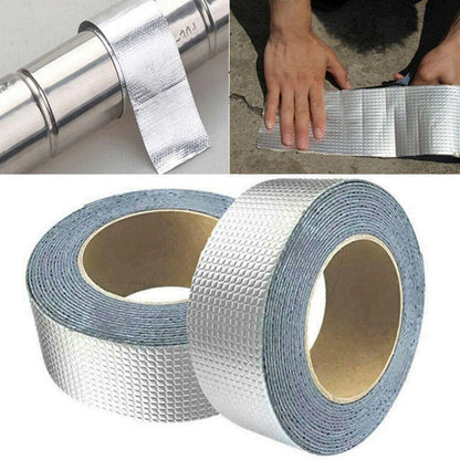 Waterproof Repair Tape for Pipe Leakage Roof Water Leakage Solution Aluminium Foil Tape (BUY 1 GET 1 FREE)