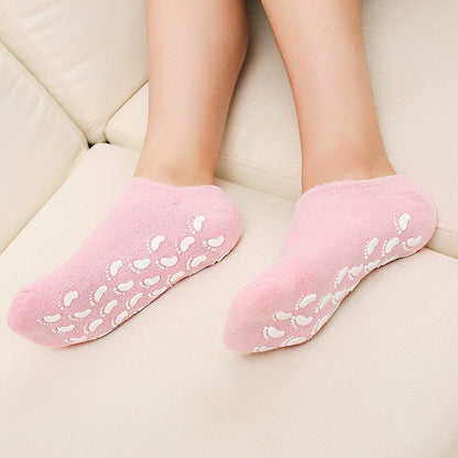 Silicone Gel Socks For Women And Men For Dry Cracked Feet Crack Heel Repair