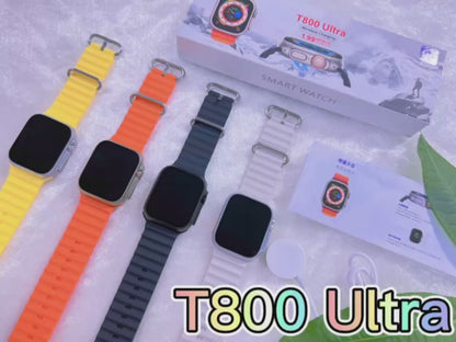 T-800 Ultra Smart Watch 1.99 Infinite HD Display with Bluetooth Calling